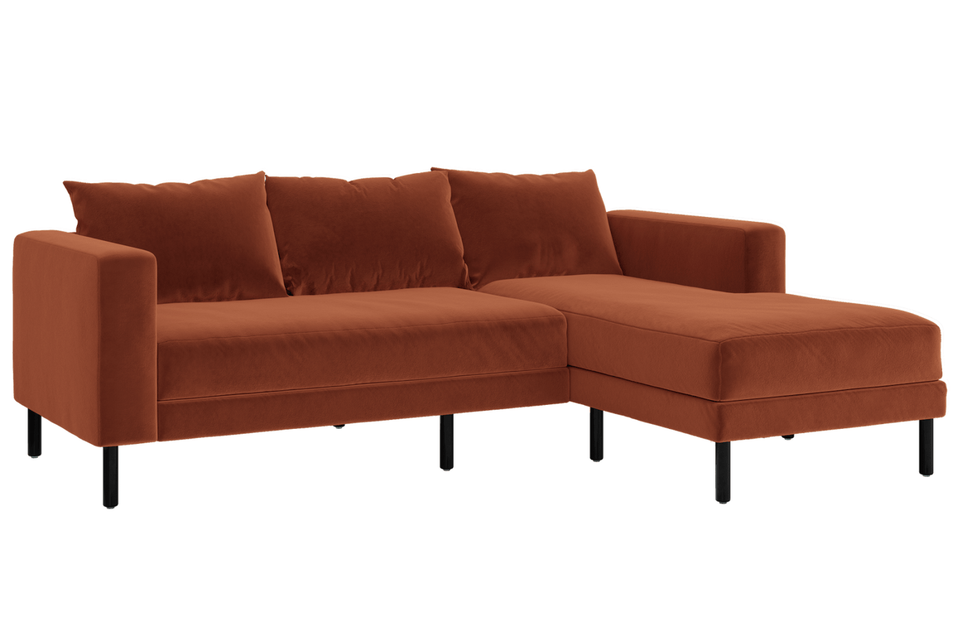 Sabai Design · The Essential Sectional in Recycled Velvet | socius design in Rochester, MN