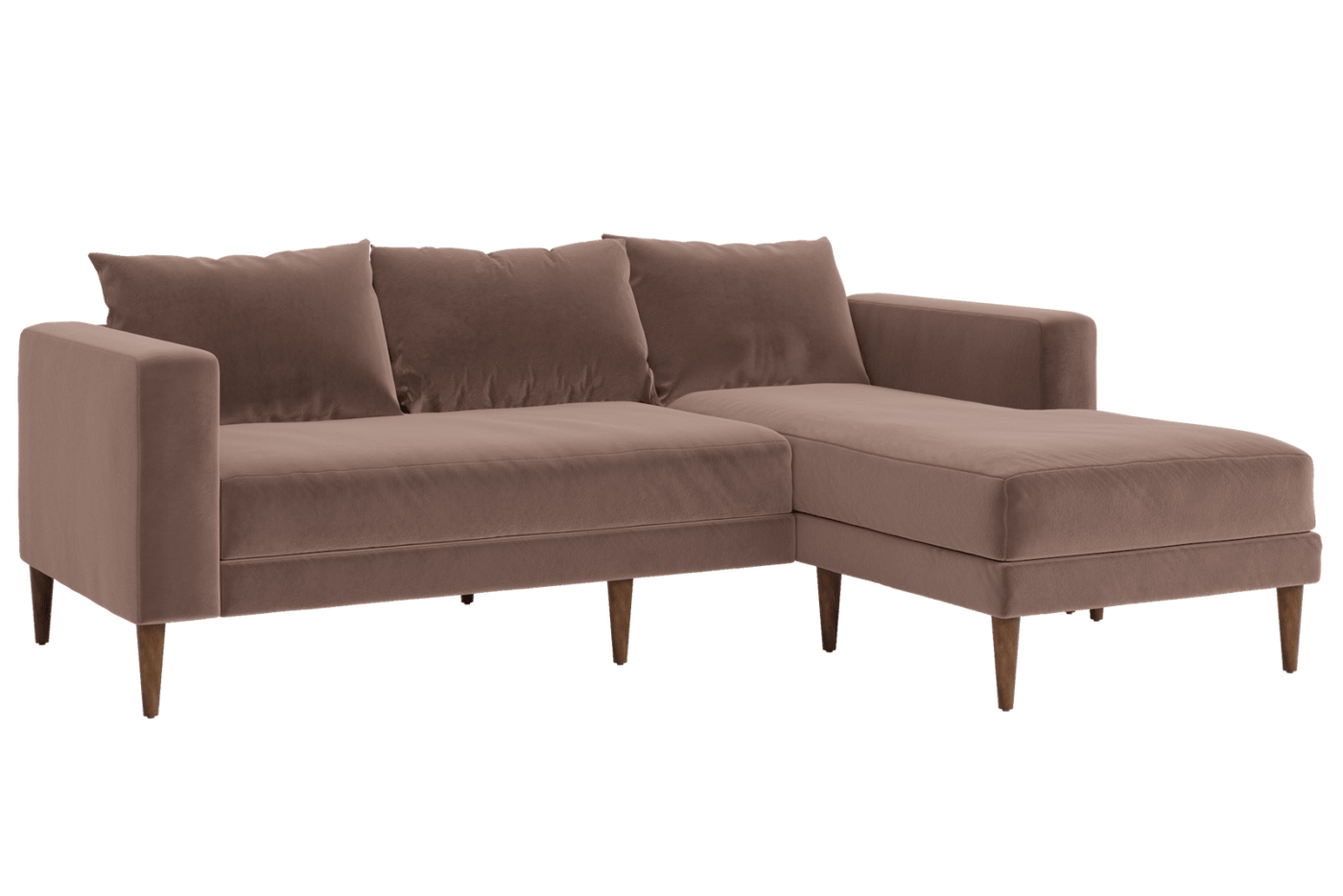 Sabai Design · The Essential Sectional in Recycled Velvet | socius design in Rochester, MN