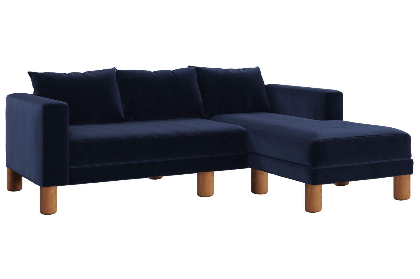 Sabai Design · The Essential Sectional in Recycled Velvet | socius design in Rochester, MN