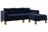 Sabai Design · The Essential Sectional in Recycled Velvet | socius design in Rochester, MN