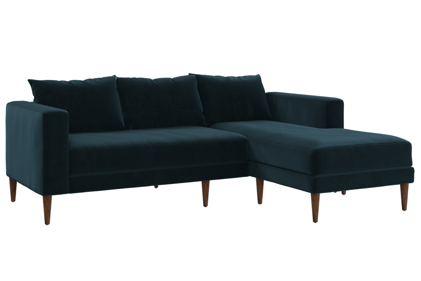 Sabai Design · The Essential Sectional in Recycled Velvet | socius design in Rochester, MN