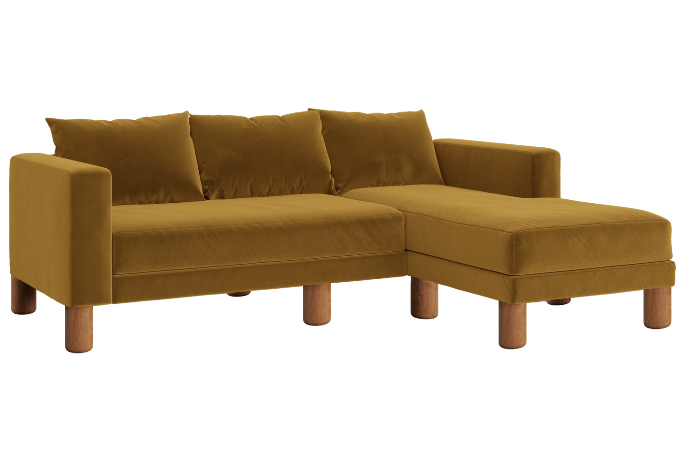 Sabai Design · The Essential Sectional in Recycled Velvet | socius design in Rochester, MN