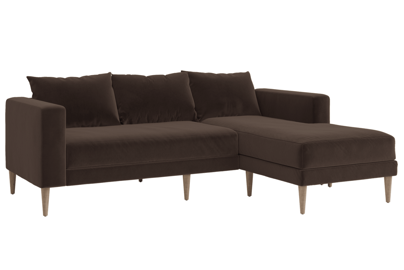 Sabai Design · The Essential Sectional in Recycled Velvet | socius design in Rochester, MN