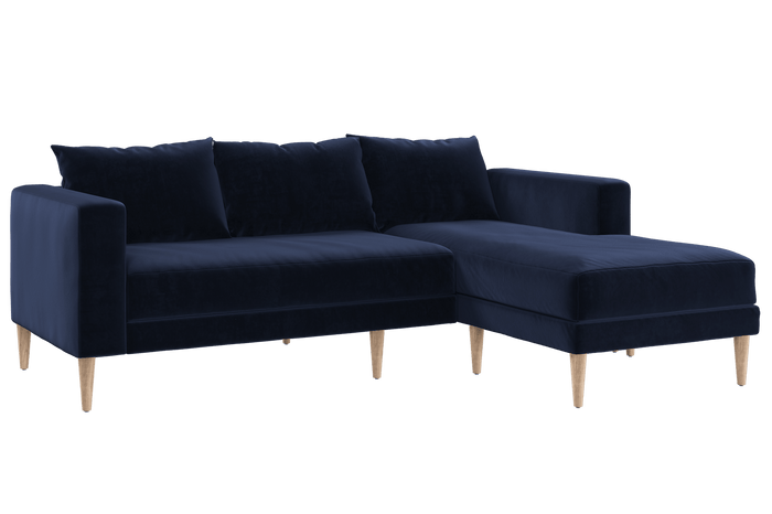 Sabai Design · The Essential Sectional in Recycled Velvet | socius design in Rochester, MN