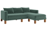 Sabai Design · The Essential Sectional in Recycled Velvet | socius design in Rochester, MN