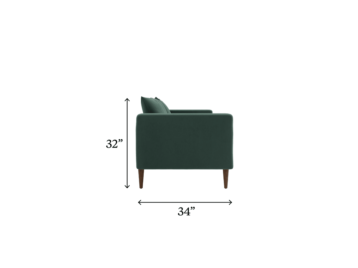 Sabai Design · The Essential Sofa in Cactus Leather | socius design in Rochester, MN