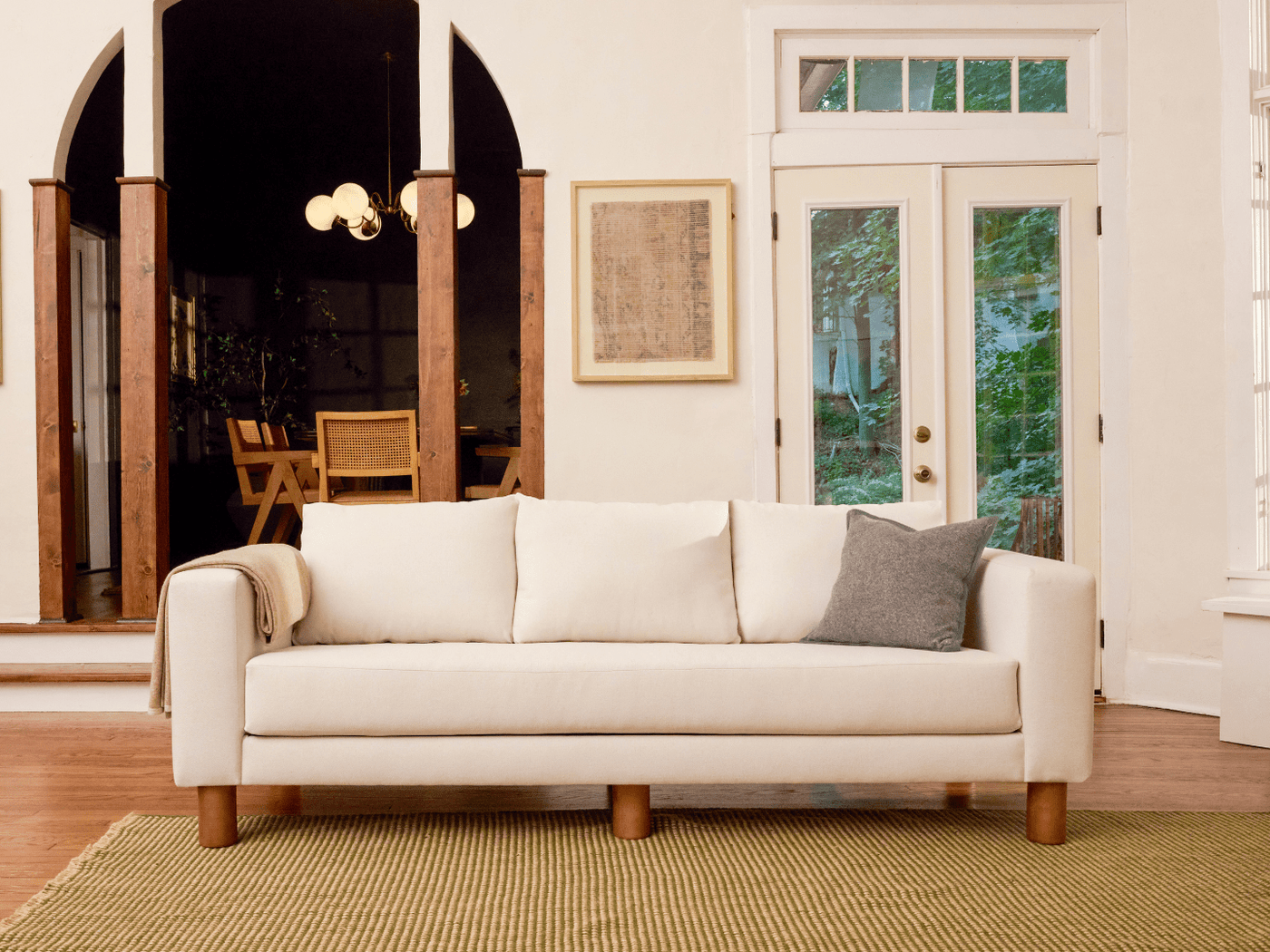 Sabai Design · The Essential Sofa in Cactus Leather | socius design in Rochester, MN