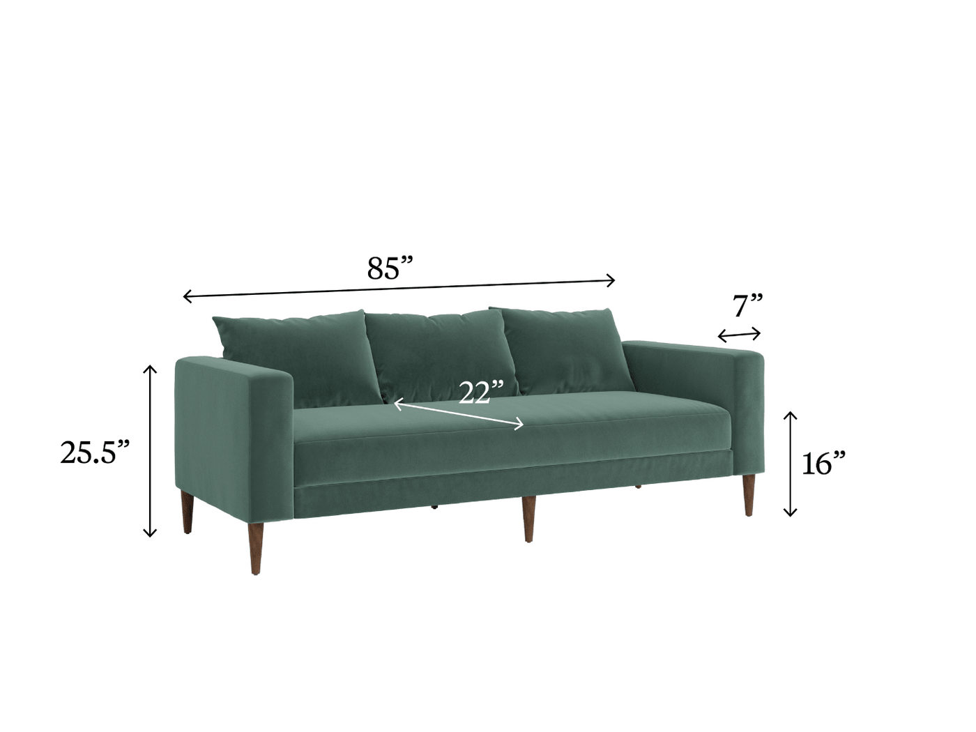 Sabai Design · The Essential Sofa in Cactus Leather | socius design in Rochester, MN
