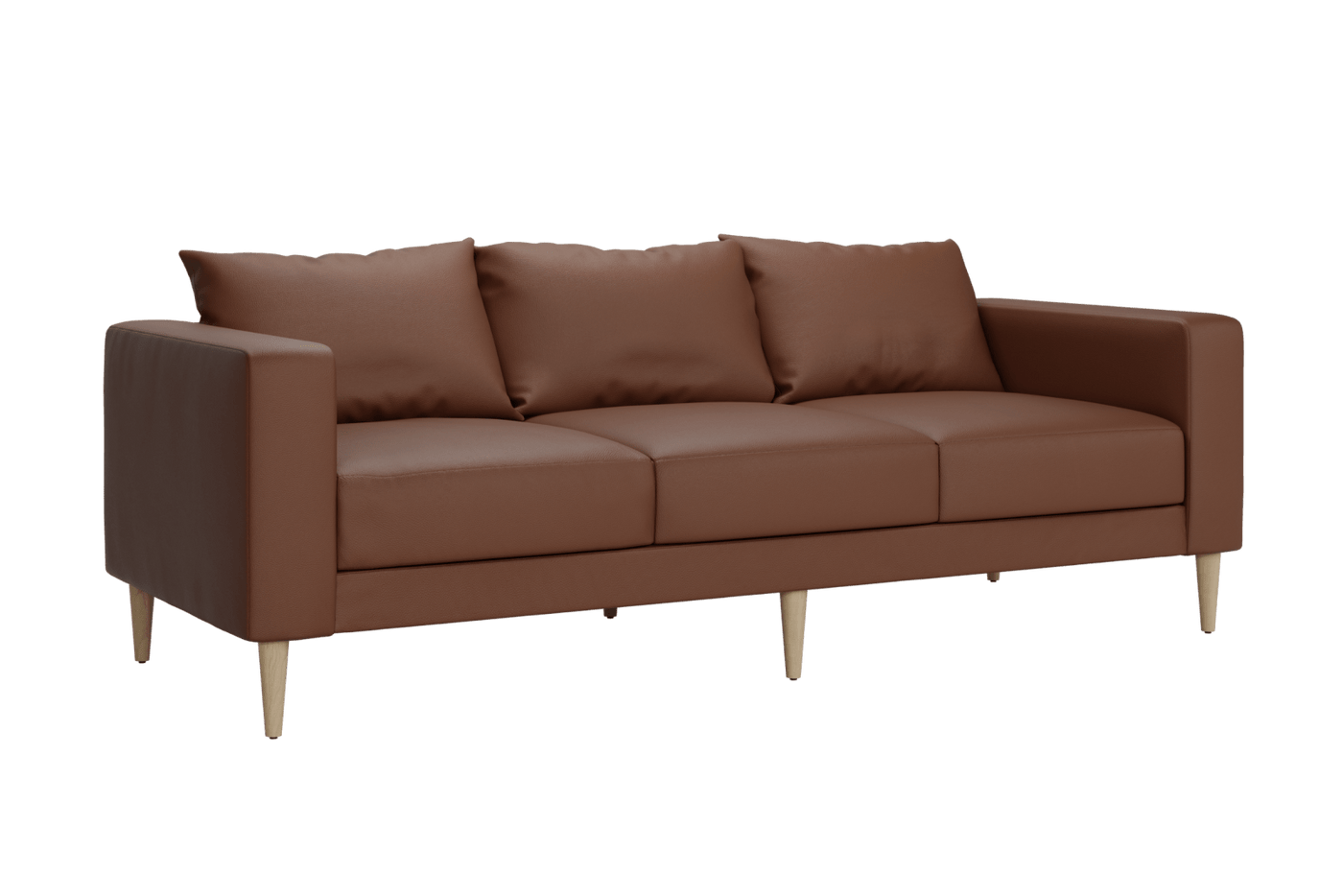 Sabai Design · The Essential Sofa in Cactus Leather | socius design in Rochester, MN