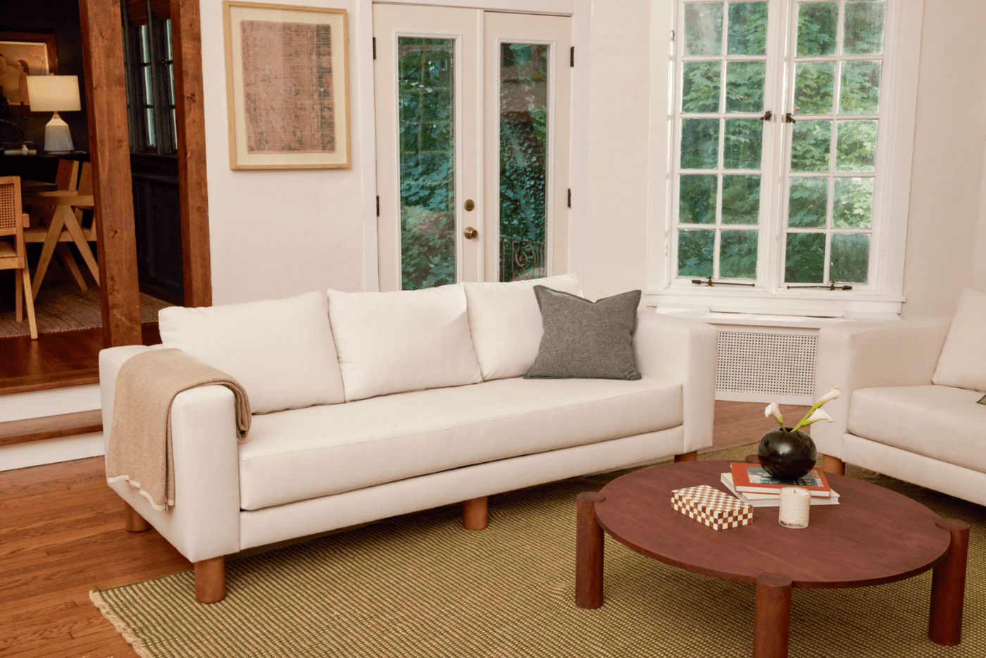 Sabai Design · The Essential Sofa in Cactus Leather | socius design in Rochester, MN