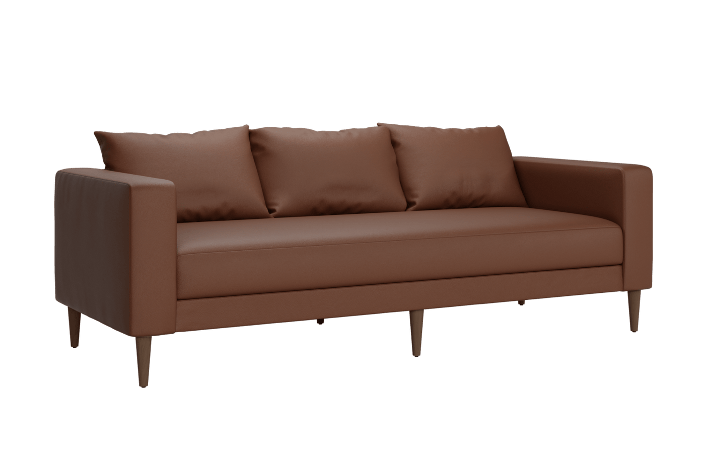 Sabai Design · The Essential Sofa in Cactus Leather | socius design in Rochester, MN