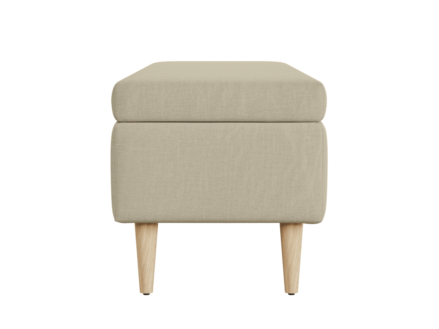 Sabai Design · The Essential Storage Bench in Hemp Blend | socius design in Rochester, MN