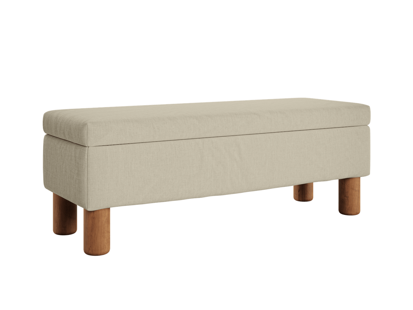 Sabai Design · The Essential Storage Bench in Hemp Blend | socius design in Rochester, MN