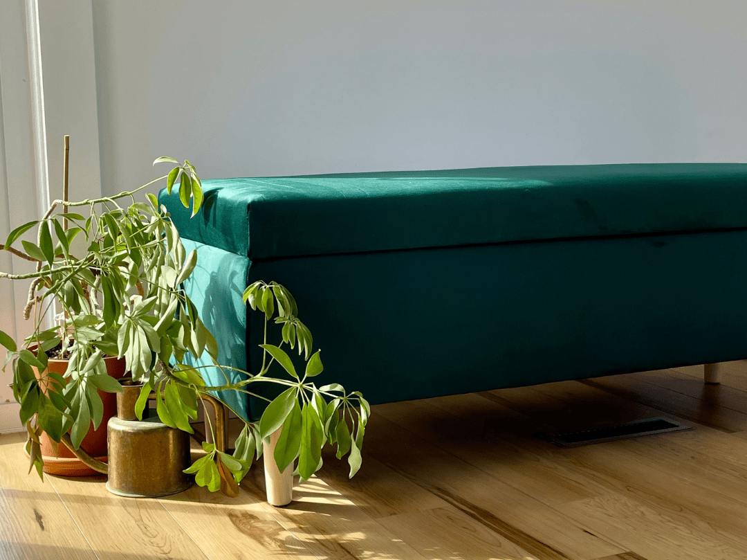 Sabai Design · The Essential Storage Bench in Recycled Velvet | socius design in Rochester, MN