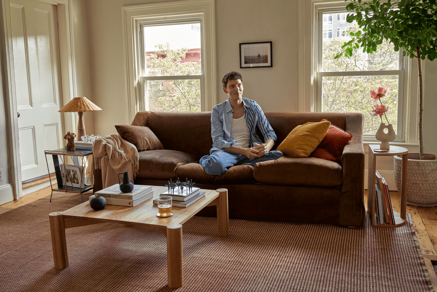 Sabai Design · The Evergreen Loveseat in Hemp Blend | socius design in Rochester, MN
