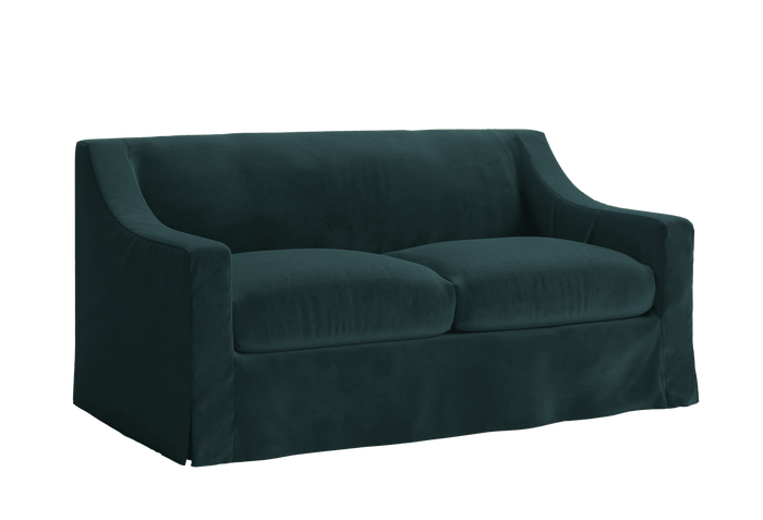 Sabai Design · The Evergreen Loveseat in Recycled Velvet | socius design in Rochester, MN