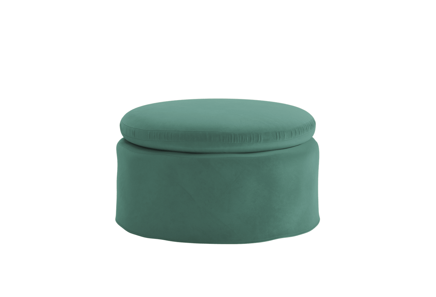 Sabai Design · The Evergreen Ottoman in Recycled Velvet | socius design in Rochester, MN