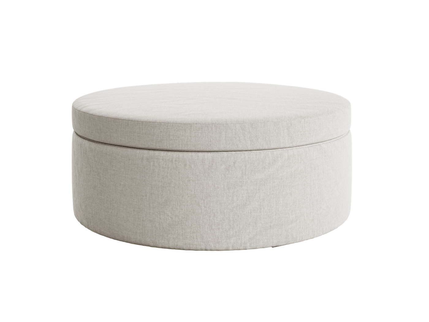 Sabai Design · The Evergreen Storage Ottoman in Hemp | socius design in Rochester, MN