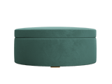 Sabai Design · The Evergreen Storage Ottoman in Recycled Velvet | socius design in Rochester, MN