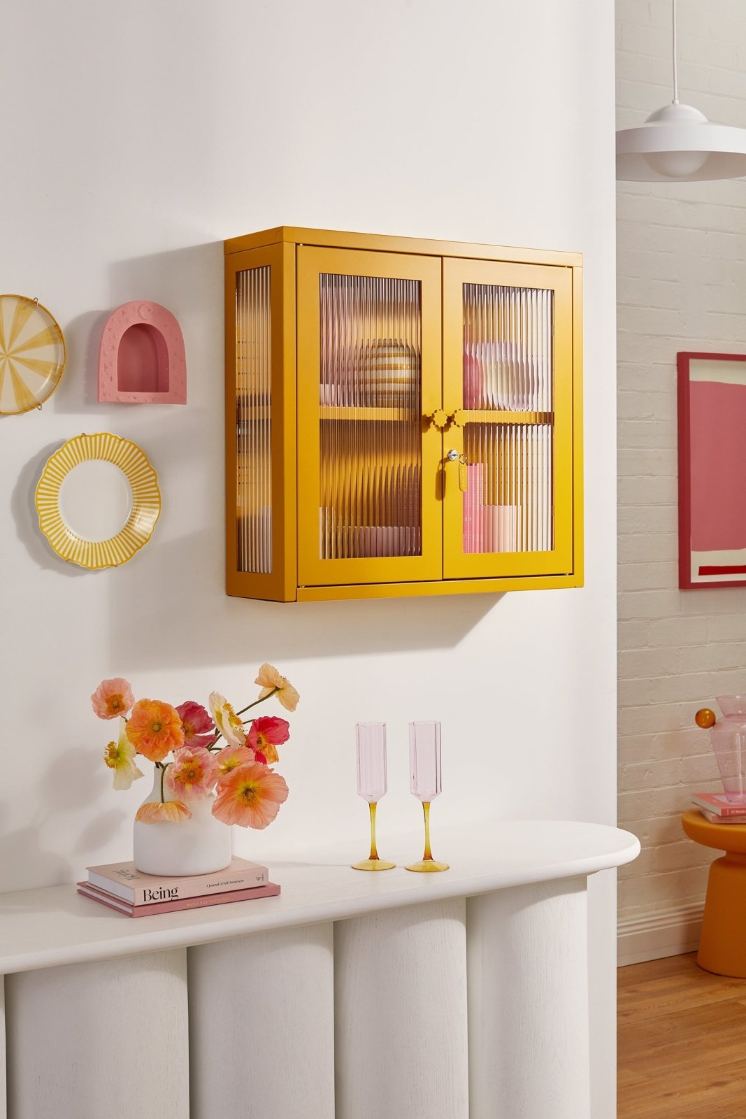 The Kit in Mustard styled at home — Glass Collection