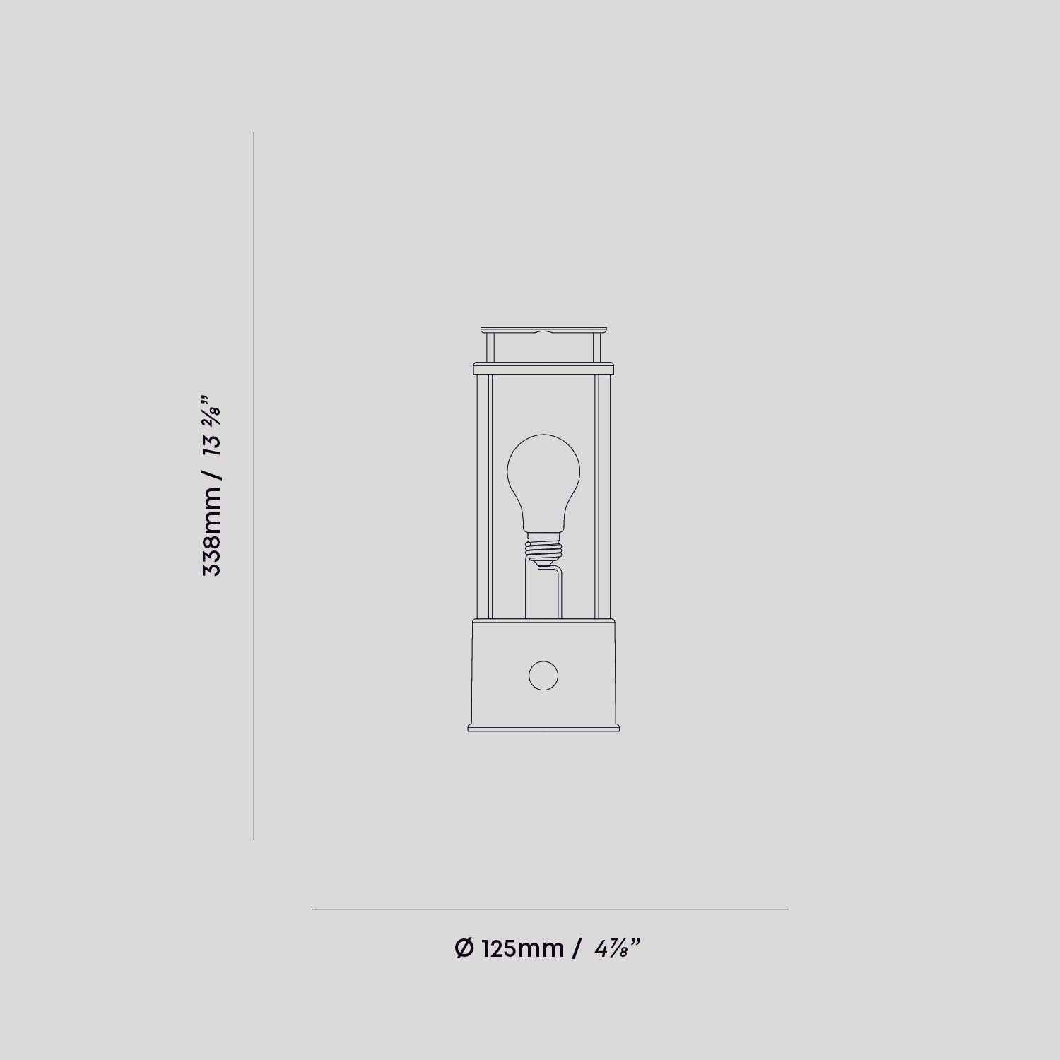 Tala US · The Muse Portable Lamp in Hackles Black | socius design in Rochester, MN