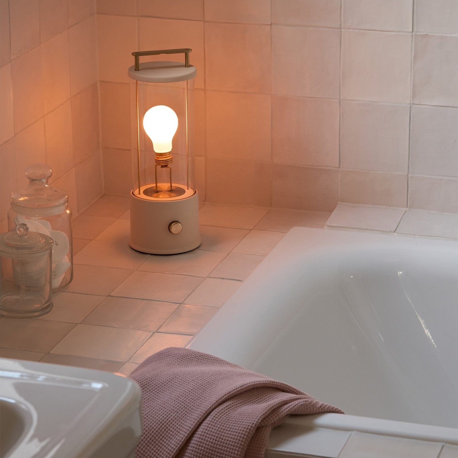 Tala US · The Muse Portable Lamp in Setting Plaster Pink | socius design in Rochester, MN