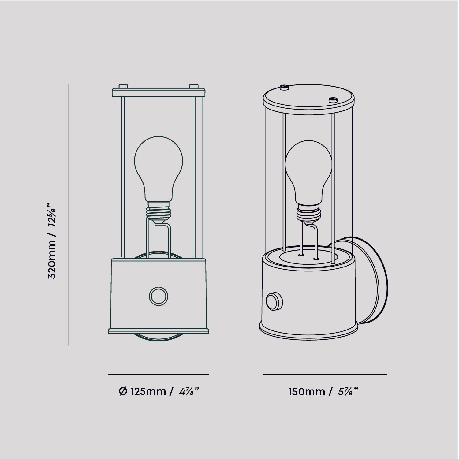 Tala US · The Muse Wall Light in Hackles Black | socius design in Rochester, MN