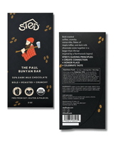 Sted Chocolate · The Paul Bunyan Bar | socius design in Rochester, MN