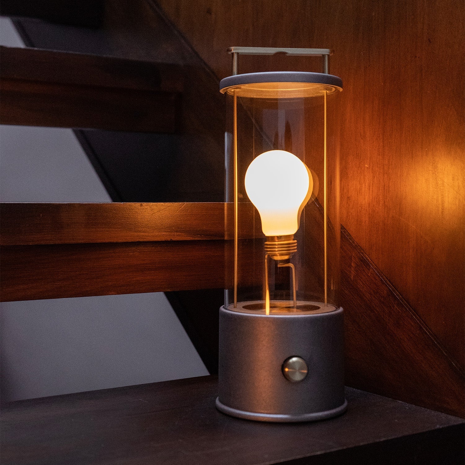 Tala US · The Rugged Muse Portable Lamp in Raw Aluminium | socius design in Rochester, MN