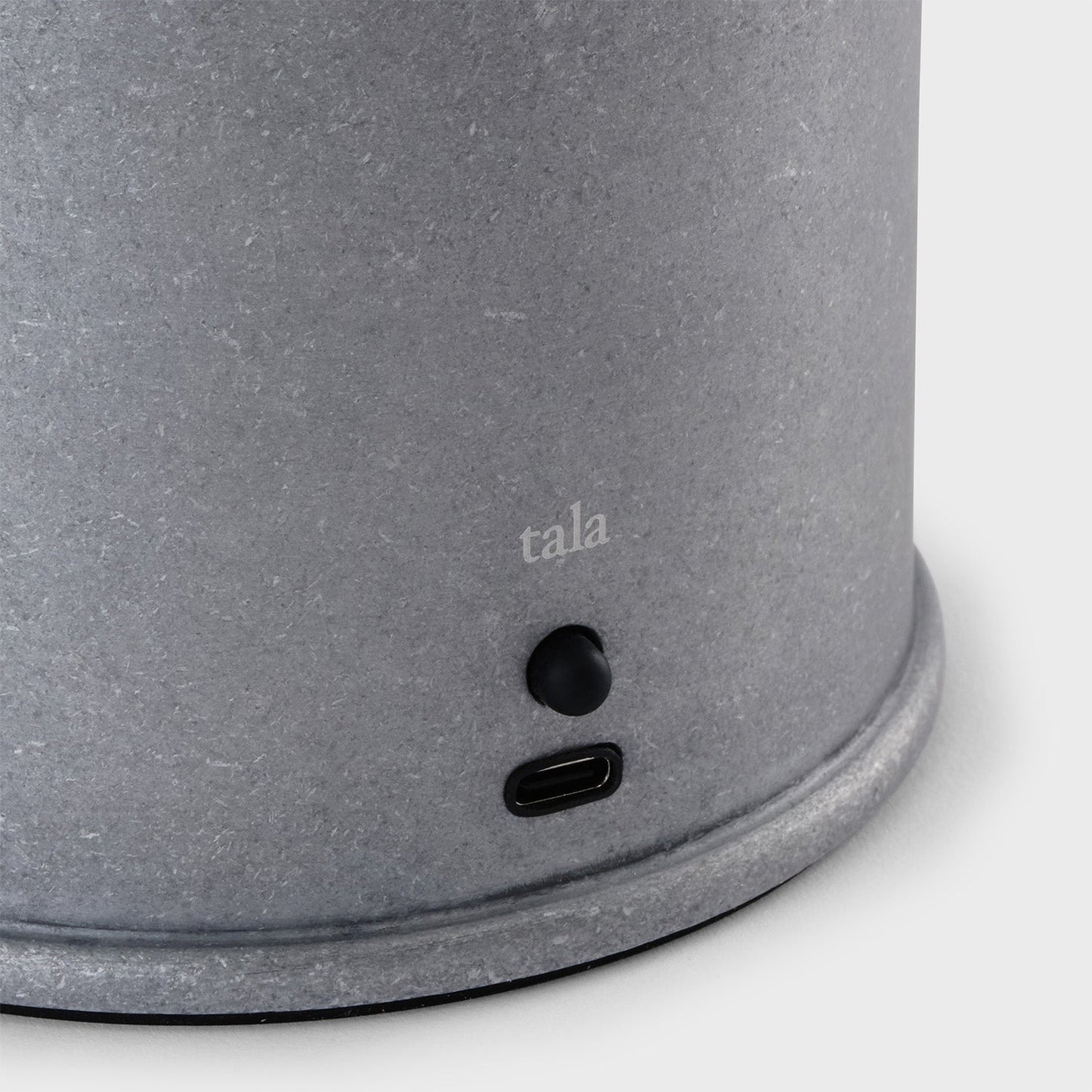 Tala US · The Rugged Muse Portable Lamp in Raw Aluminium | socius design in Rochester, MN