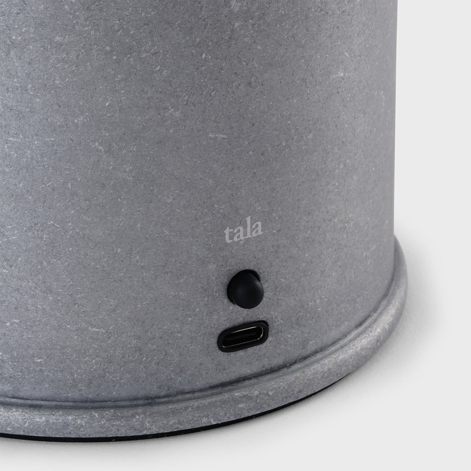 Tala US · The Rugged Muse Portable Lamp in Raw Aluminium | socius design in Rochester, MN