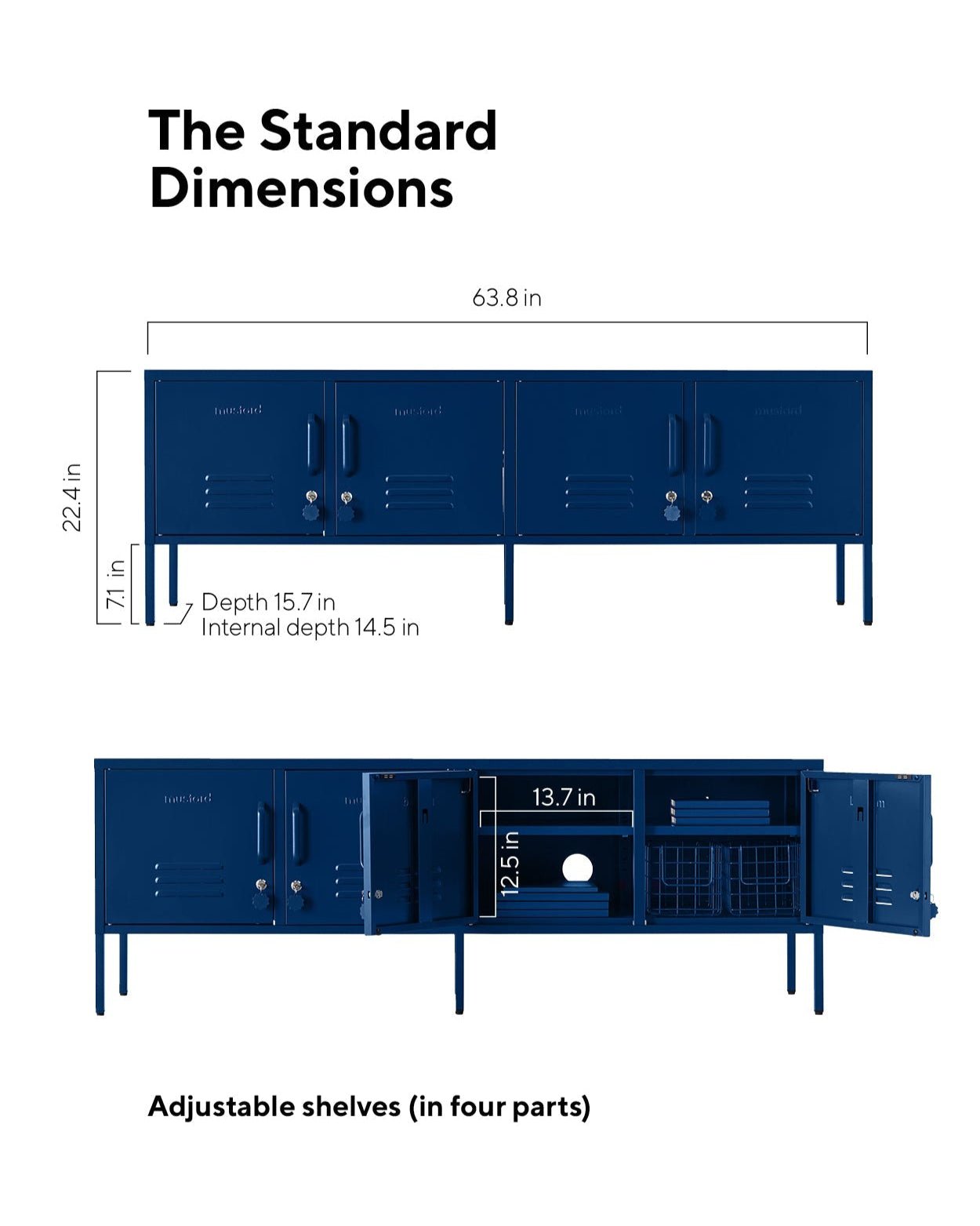 Mustard Made · The Standard in Navy | socius design in Rochester, MN