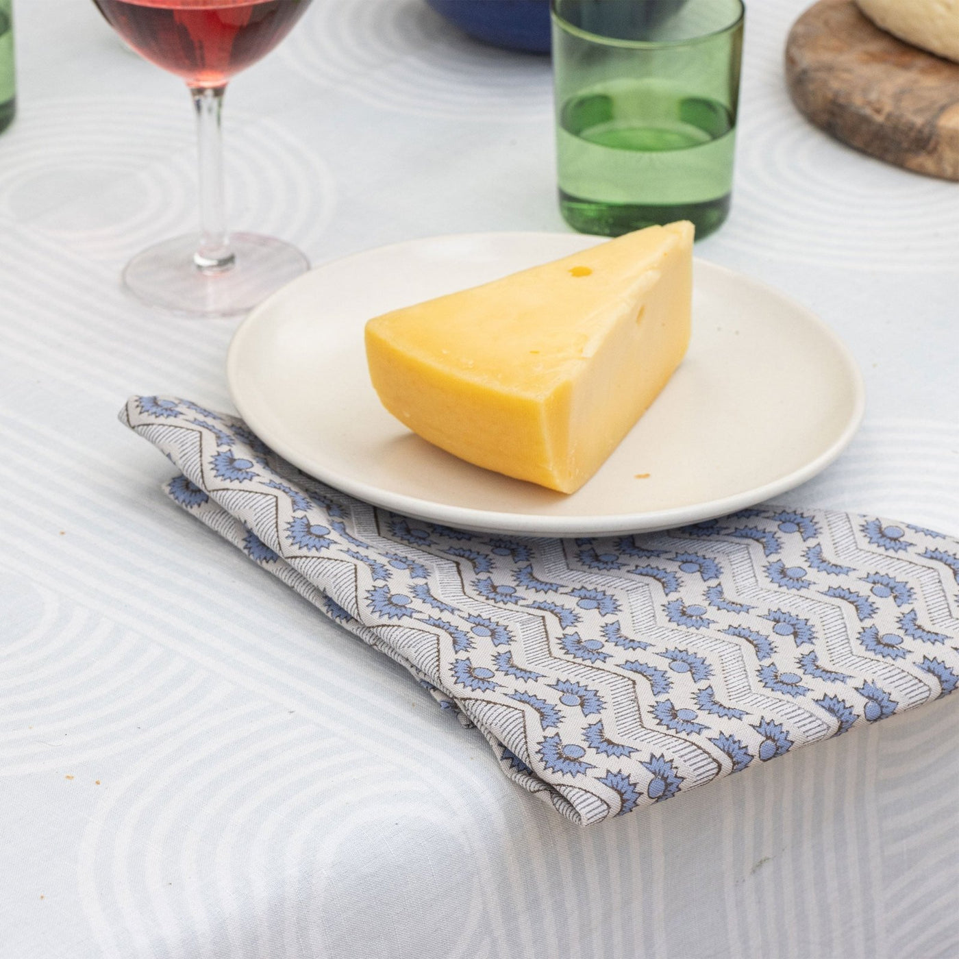 Block Shop · Thistle Napkin in Dove | socius design in Rochester, MN