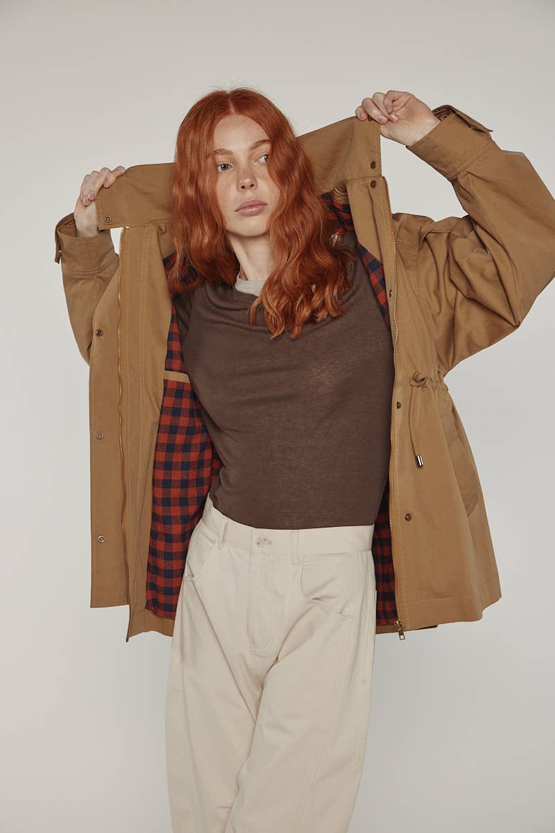 amente · Tie Waist Utility Jacket | socius design in Rochester, MN