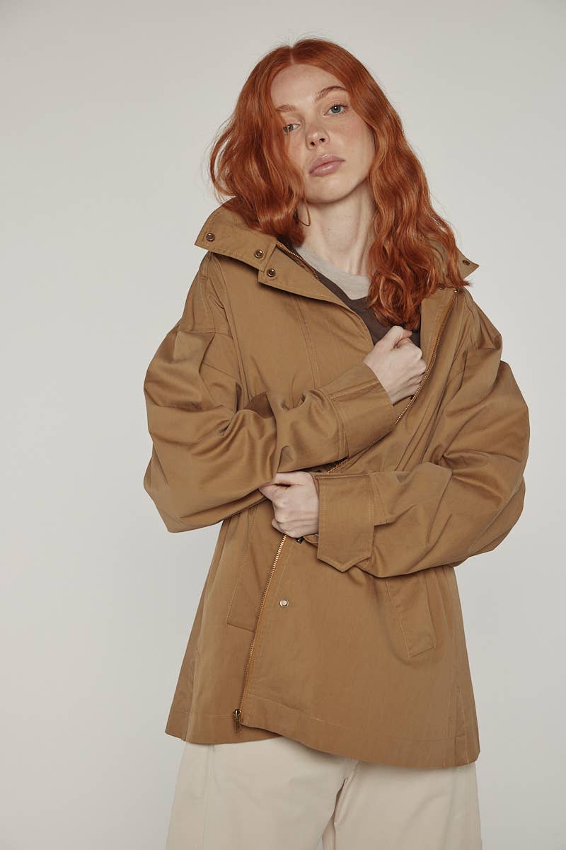 amente · Tie Waist Utility Jacket | socius design in Rochester, MN