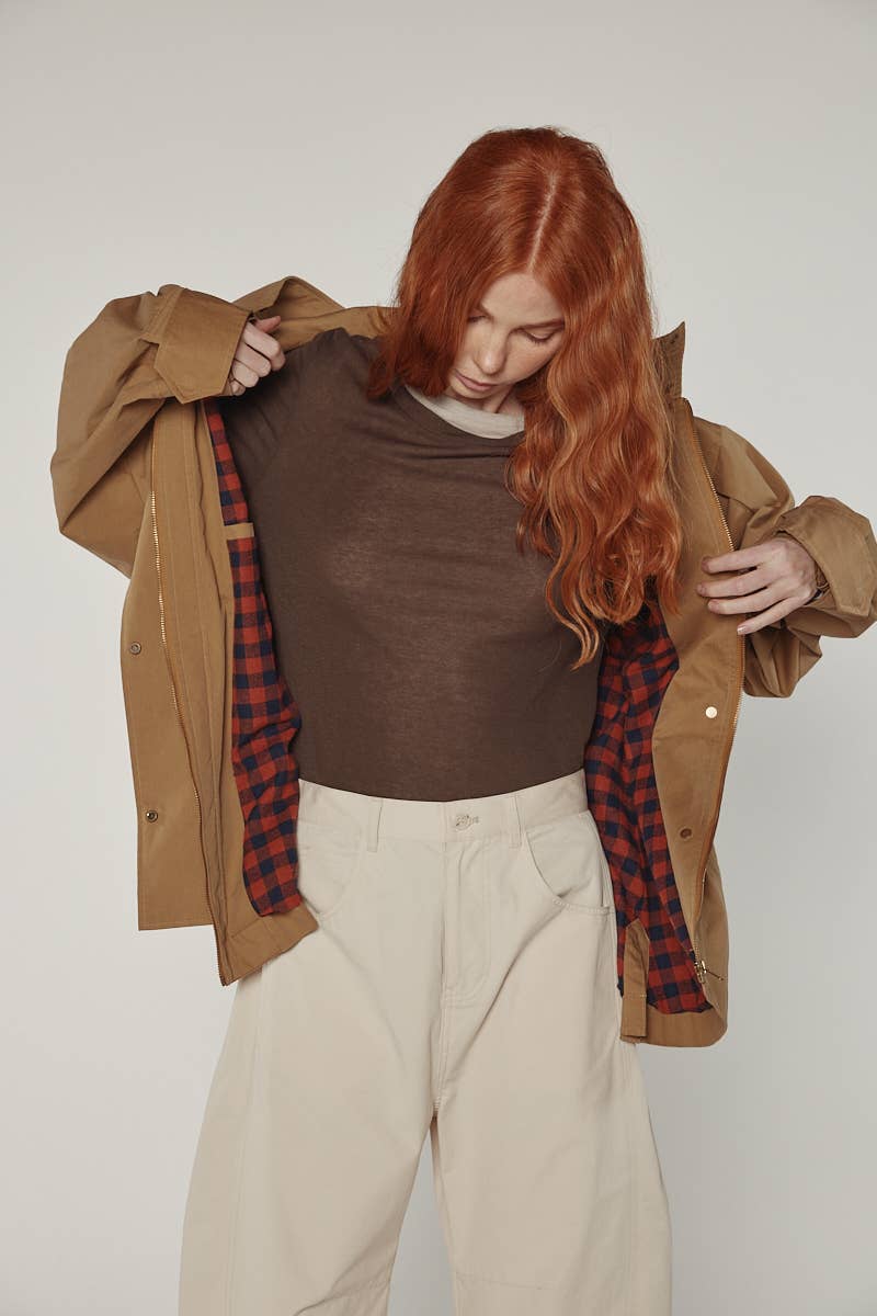 amente · Tie Waist Utility Jacket | socius design in Rochester, MN