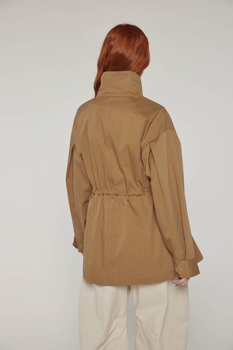 amente · Tie Waist Utility Jacket | socius design in Rochester, MN