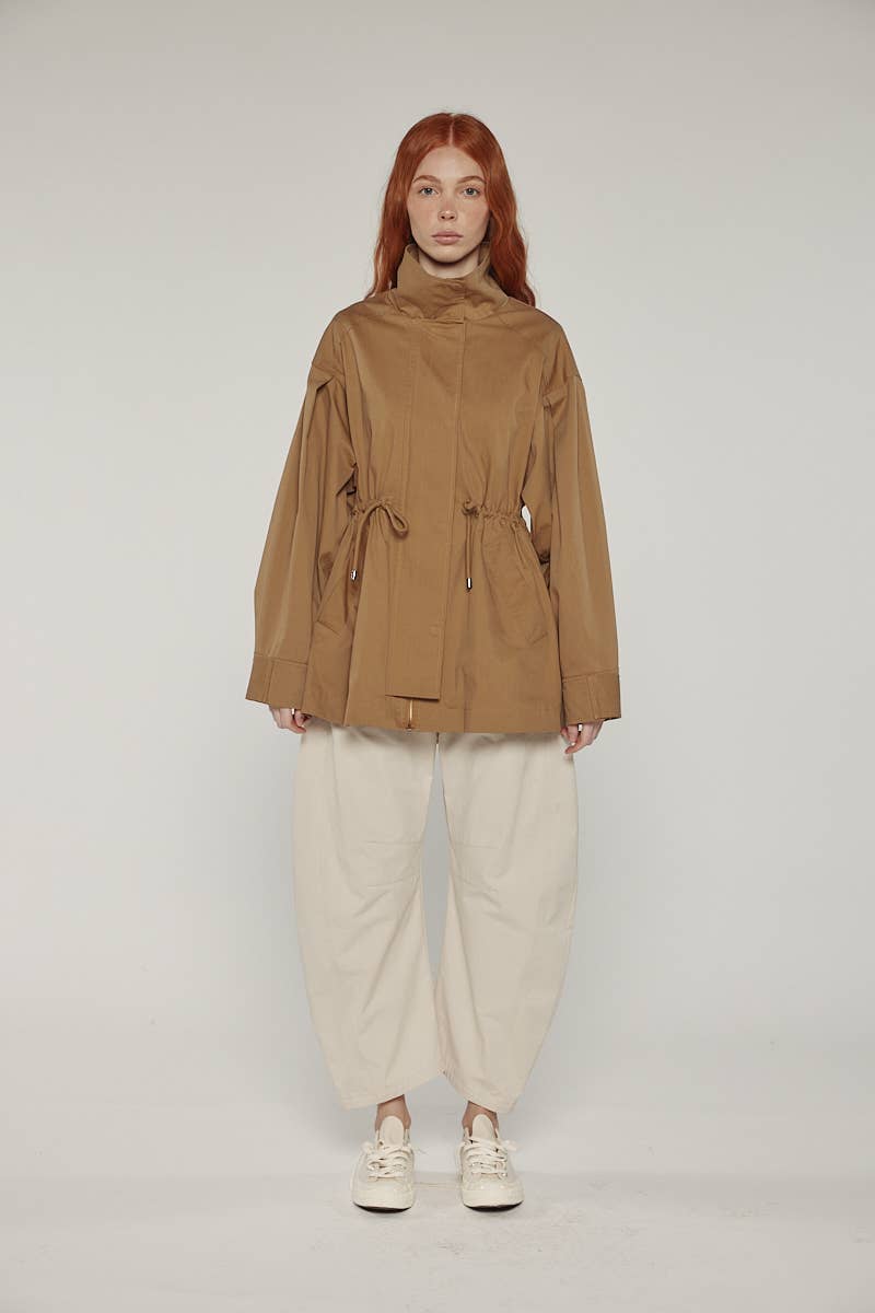 amente · Tie Waist Utility Jacket | socius design in Rochester, MN