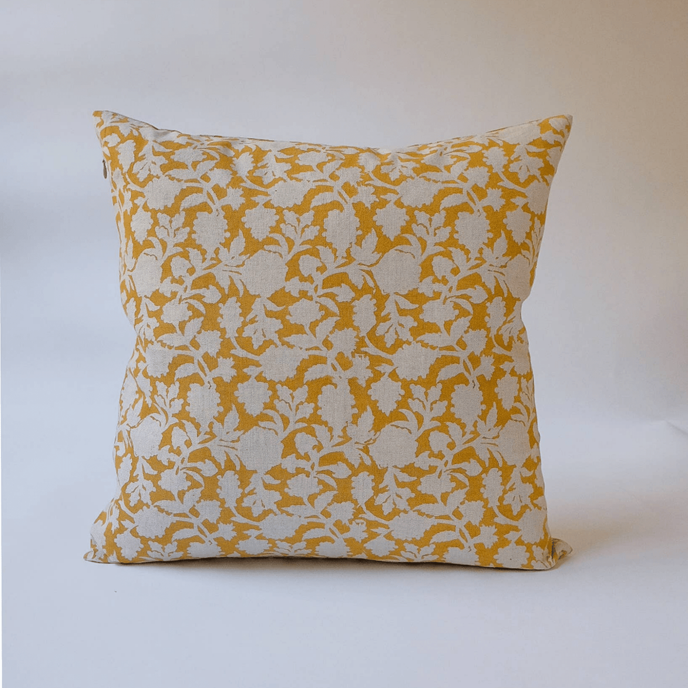 Soil to Studio · Tina Hand Block - printed Linen Pillow | socius design in Rochester, MN
