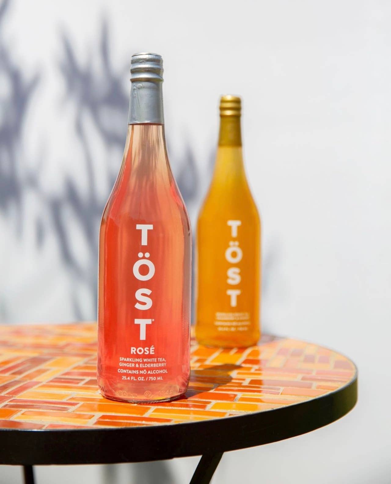 TÖST Beverages · TÖST ROSÉ · Non - Alcoholic Refresher | socius design in Rochester, MN