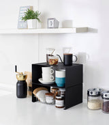 Yamazaki Home · Tower Stackable Countertop Shelf - Steel - Large: White | socius design in Rochester, MN