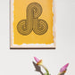 Block Shop · Trillium | Woodblock Print (unframed) | socius design in Rochester, MN