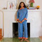 Block Shop · Triple Dot Pajama Set | Royal | socius design in Rochester, MN