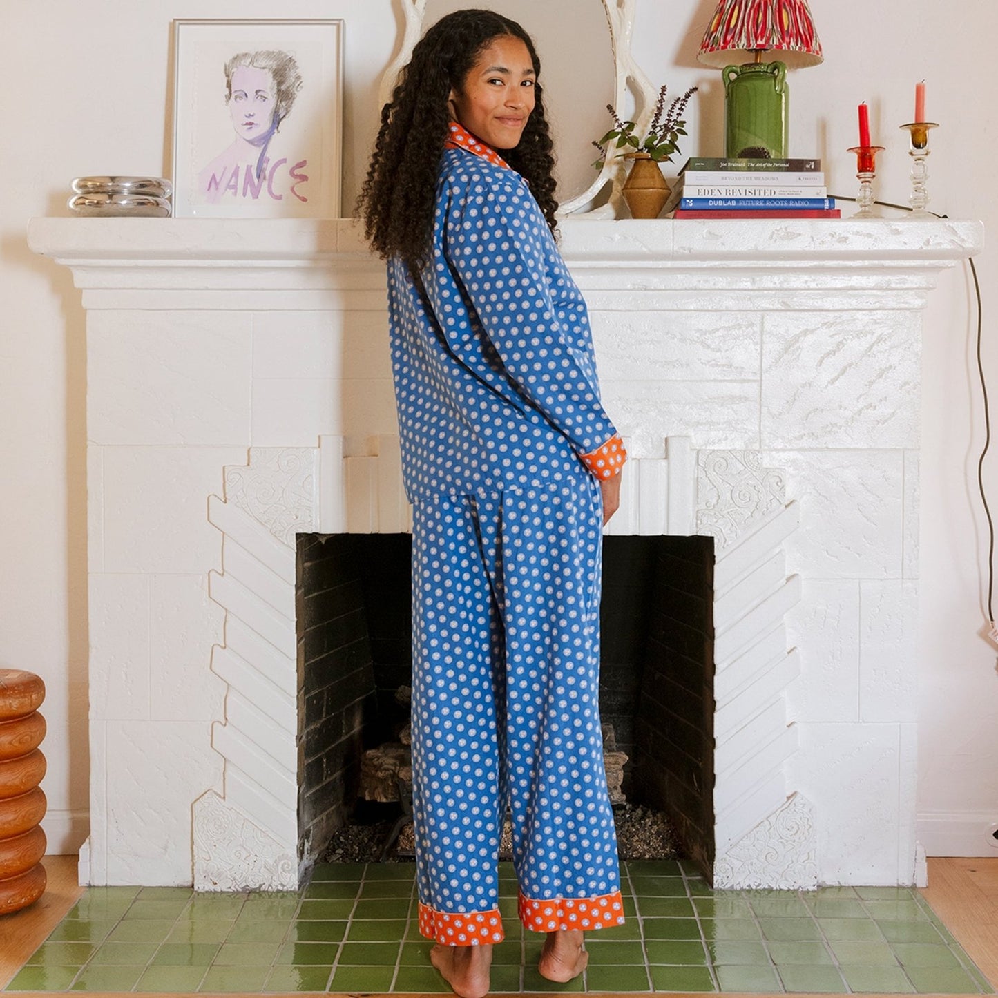 Block Shop · Triple Dot Pajama Set | Royal | socius design in Rochester, MN