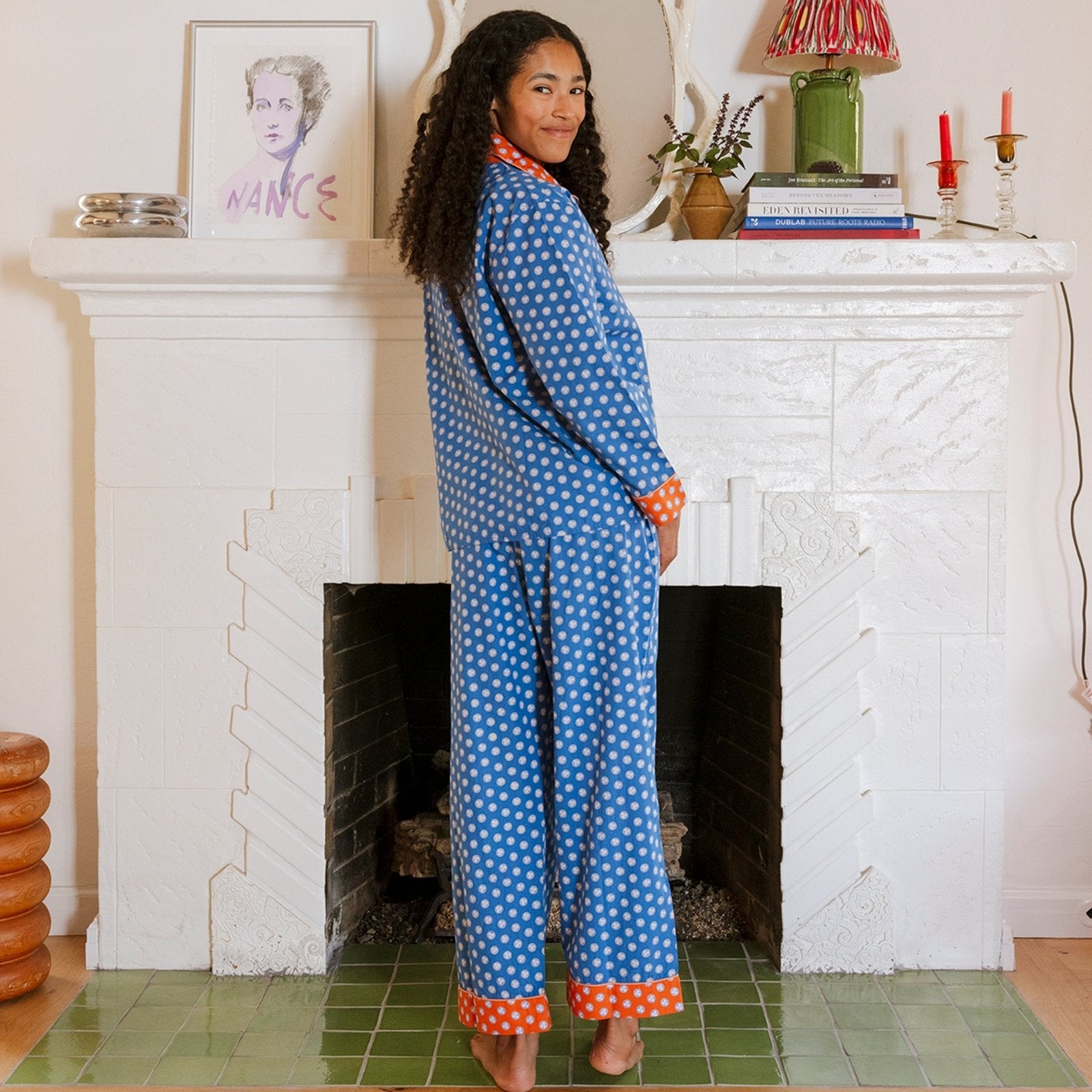 Block Shop · Triple Dot Pajama Set | Royal | socius design in Rochester, MN