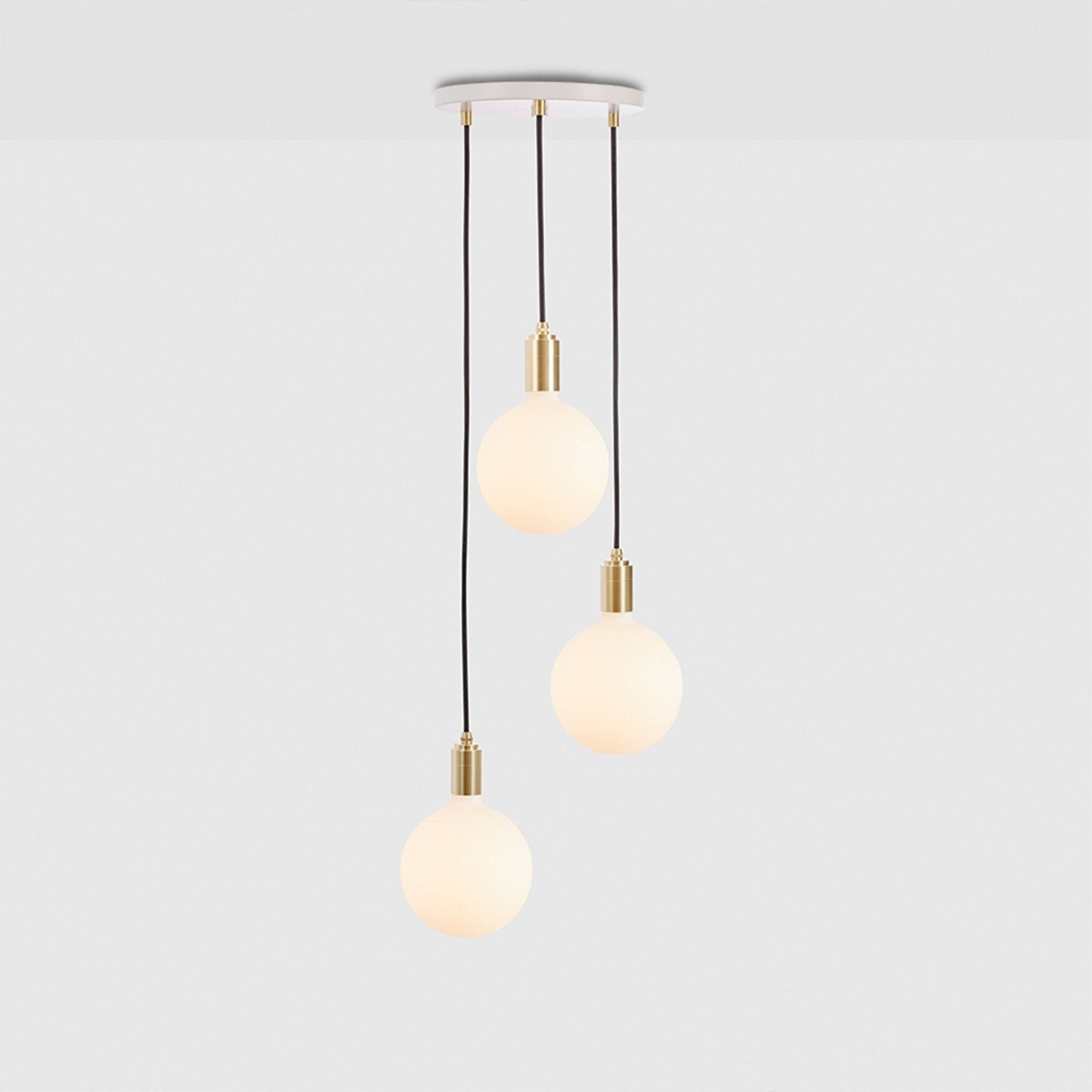 Tala US · Triple Pendant in Brass + Sphere IV | socius design in Rochester, MN