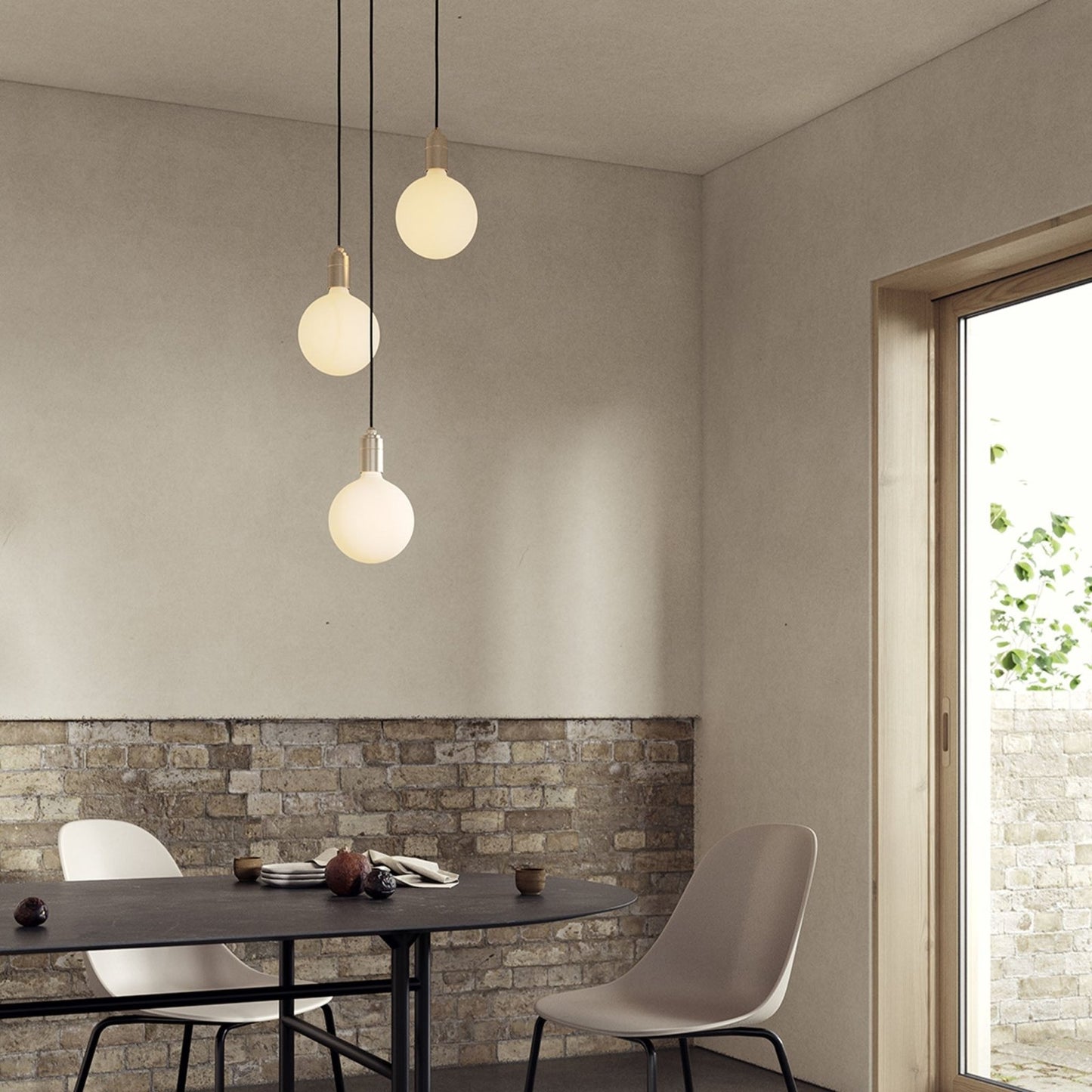 Tala US · Triple Pendant in Brass + Sphere IV | socius design in Rochester, MN