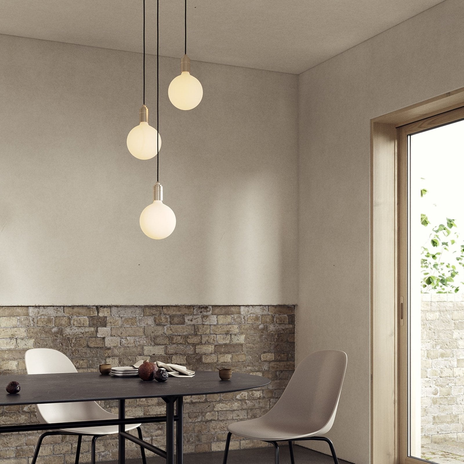 Tala US · Triple Pendant in Brass + Sphere IV | socius design in Rochester, MN