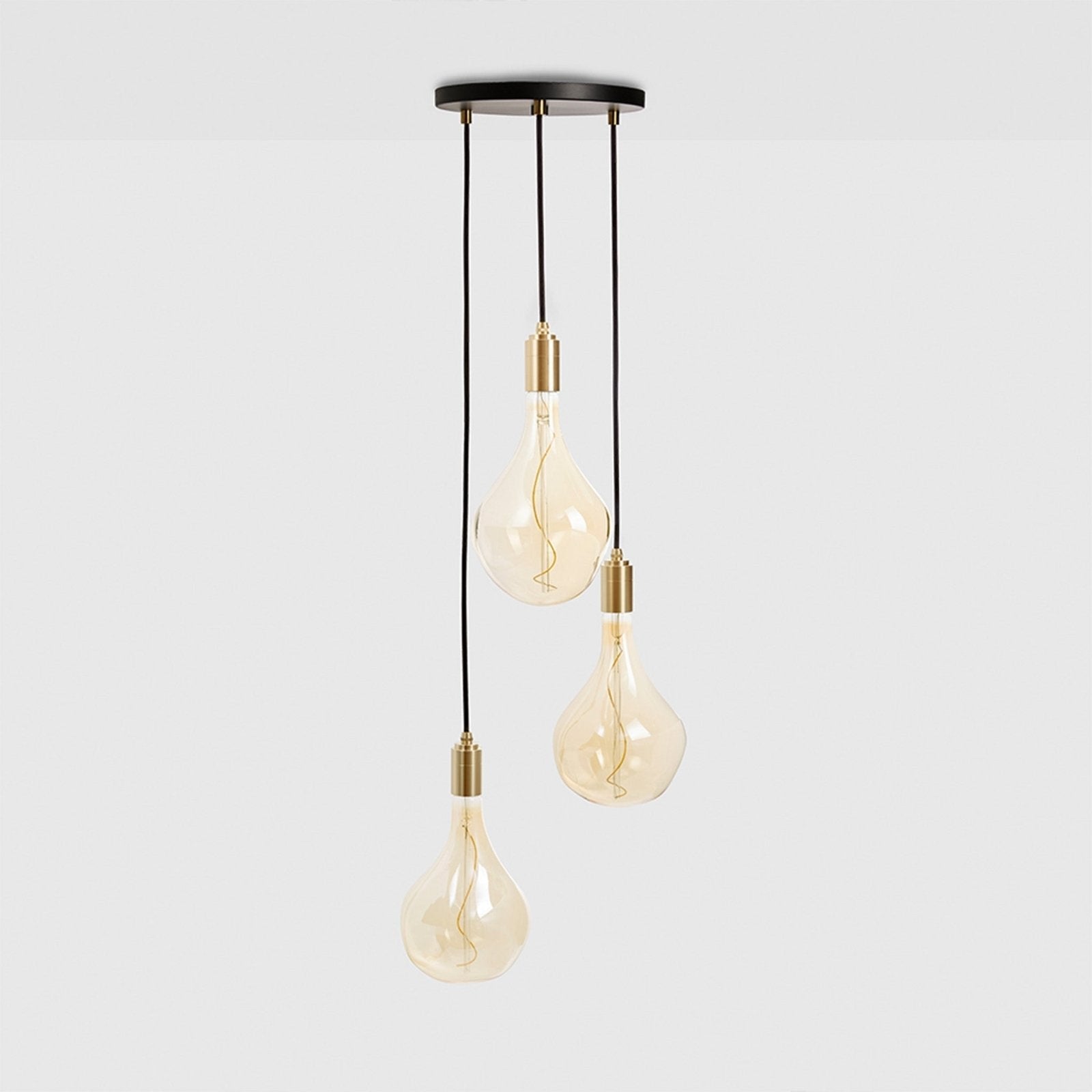 Tala US · Triple Pendant in Brass + Voronoi II | socius design in Rochester, MN