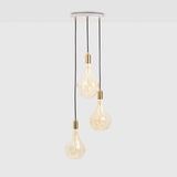 Tala US · Triple Pendant in Brass + Voronoi II | socius design in Rochester, MN